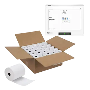 Paper Rolls 2-1/4″ x 60′, 100 Rolls/box